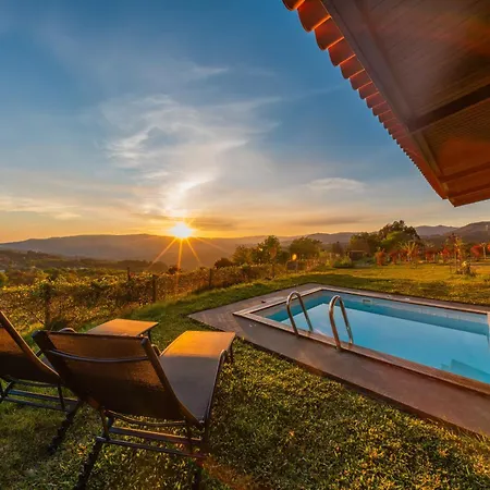 Refugio Na Vinha Com Piscina Privada - Virguwines * Cabana Maior